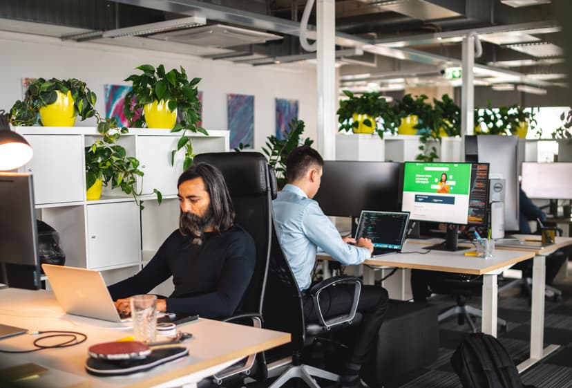 Office workspace environment