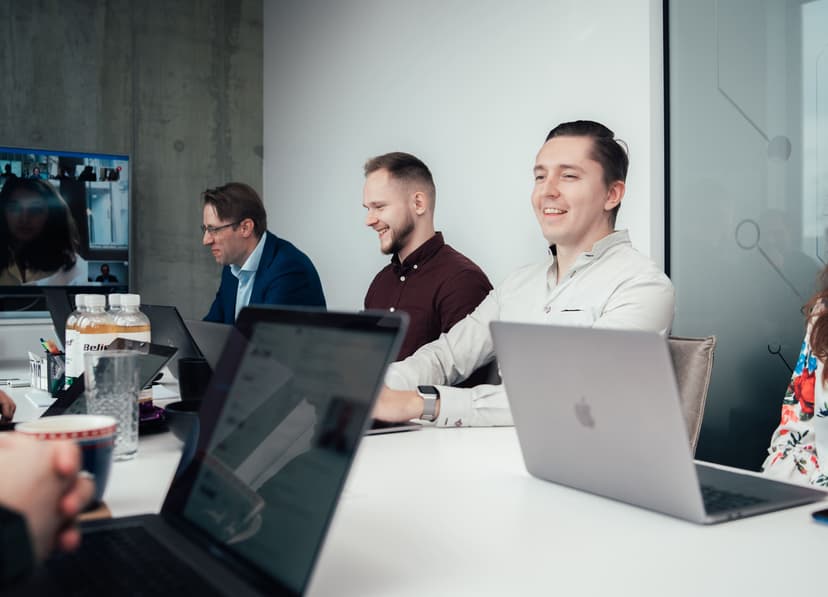 Creative team brainstorming