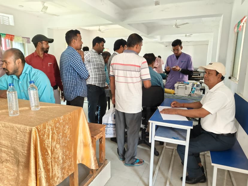 Team working together