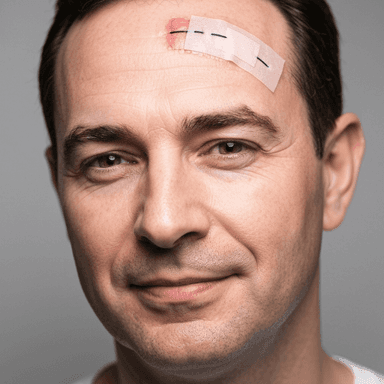 Facial reconstruction case - After